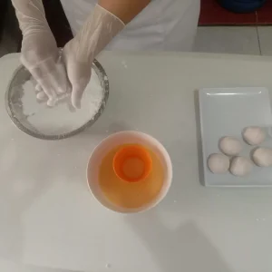 7.FOTO PROSES PRODUKSI TELUR KECIL
